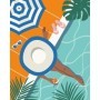 CreArt pictura pe numere pentru adulti momente de relaxare la piscina